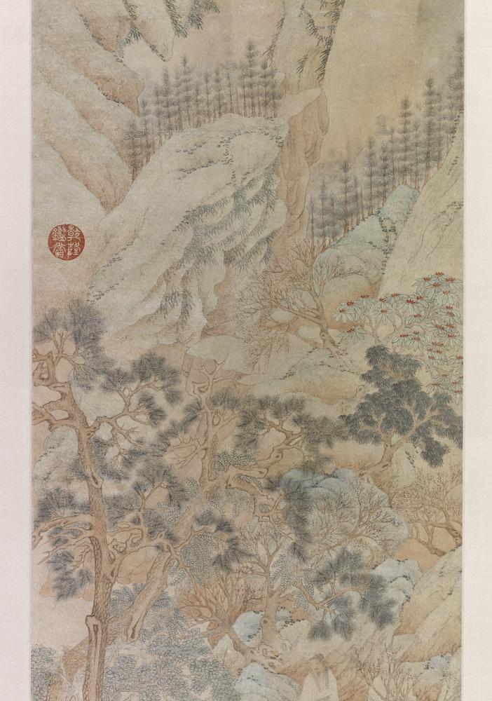 图片[3]-hanging scroll; painting BM-1957-0713-0.1-China Archive